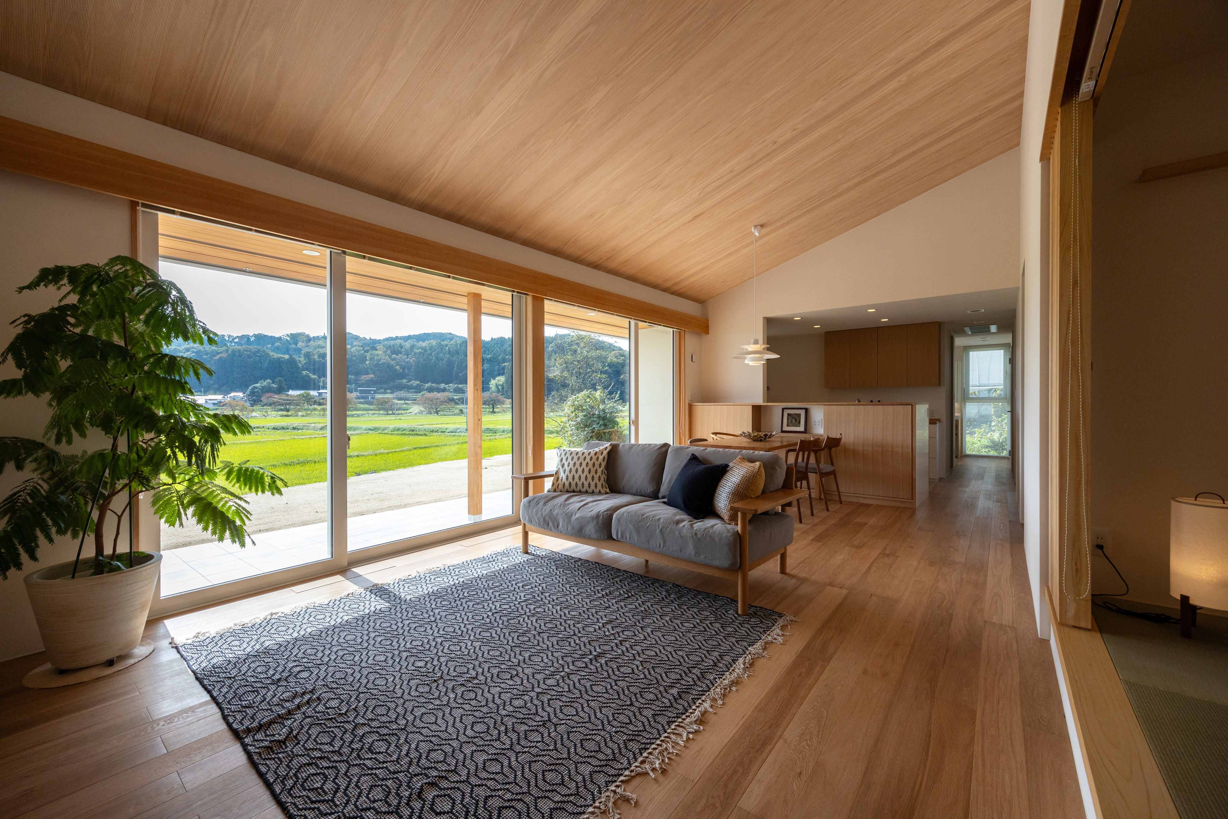 自然と共に、心豊かに暮らせる平屋